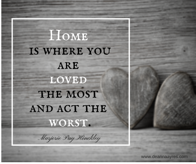 home, love, quote
